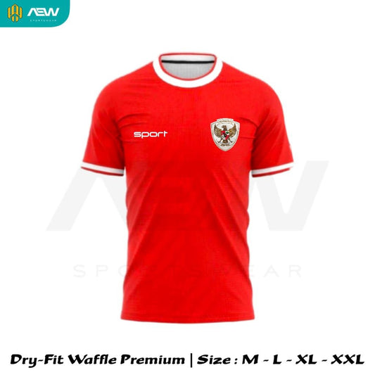 Baju Jersey Timnas Indonesia Home Merah Dryfit Premium